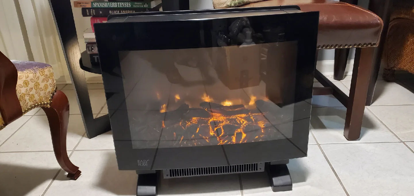 Cozy Faux Fireplace Heater thumbnail