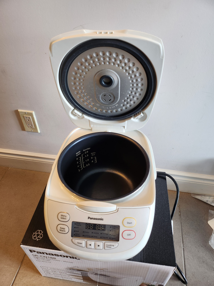 Panasonic SR-CN188 Electronic Rice Cooker/Warmer - photo 2