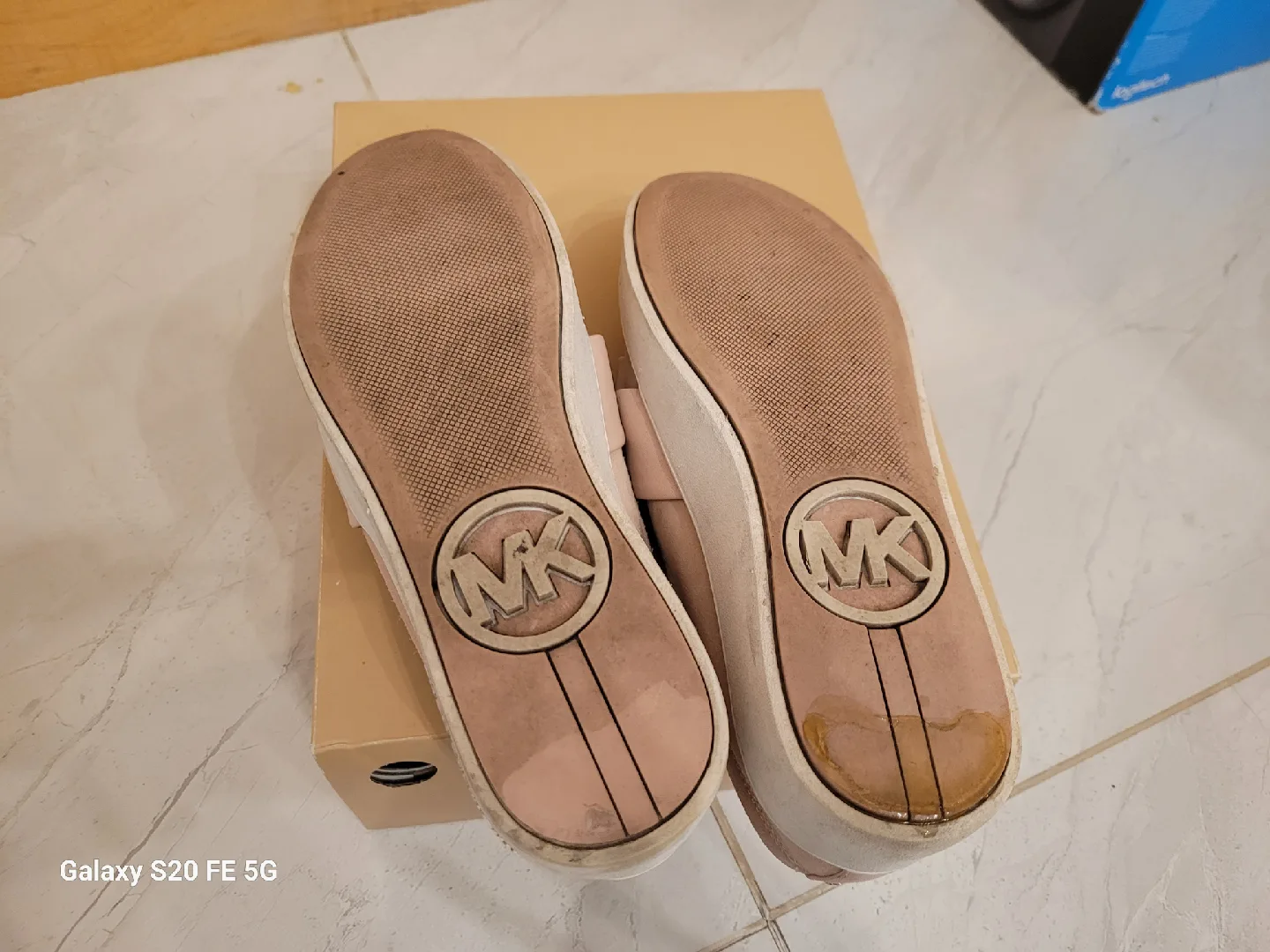 Michael Kors Greer Slip-on Shoes - Size 7.5, Soft Pink image indicator(3)