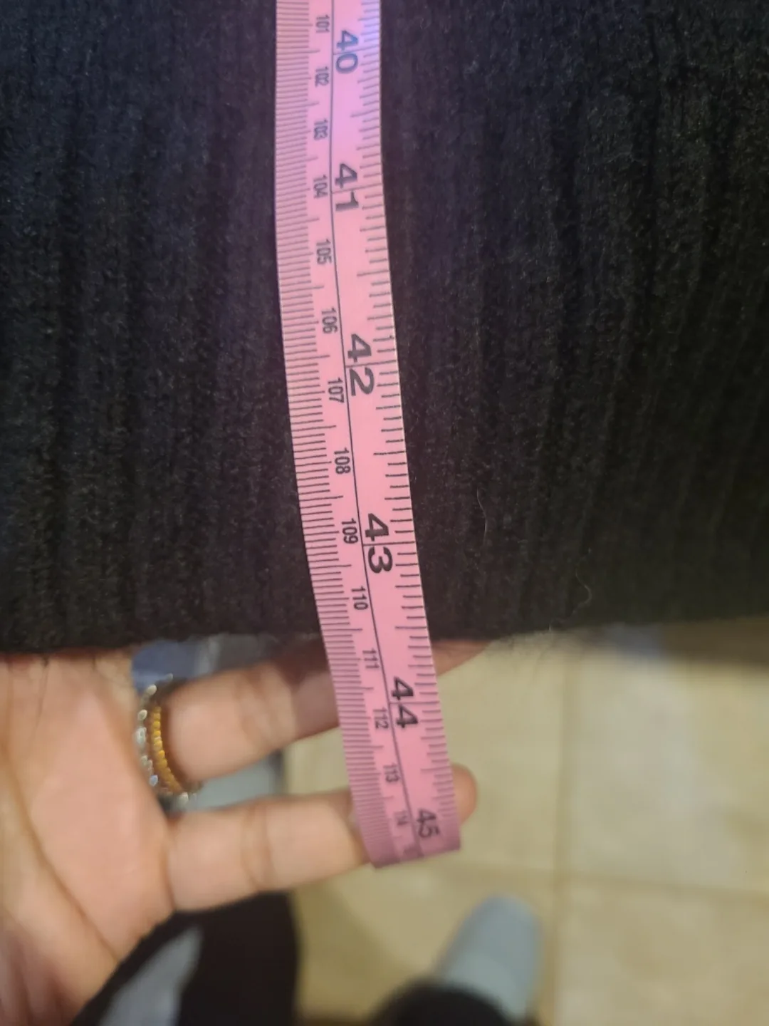 Ricki's Black Knit Sweater Dress - Size XL image indicator(6)