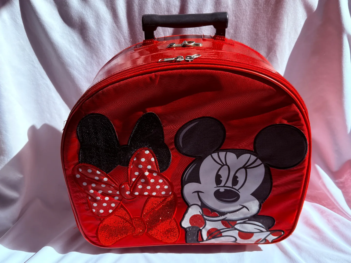 Minnie Mouse Rolling Luggage image indicator(4)