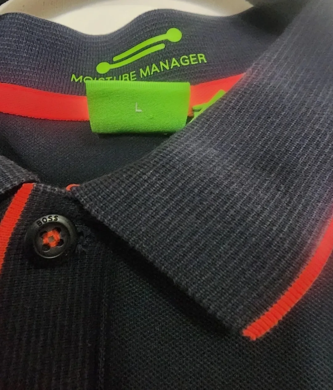 Hugo Boss Polo Shirt-Navy Blue( Pickup  in St Albert) $30 Firm image indicator(5)