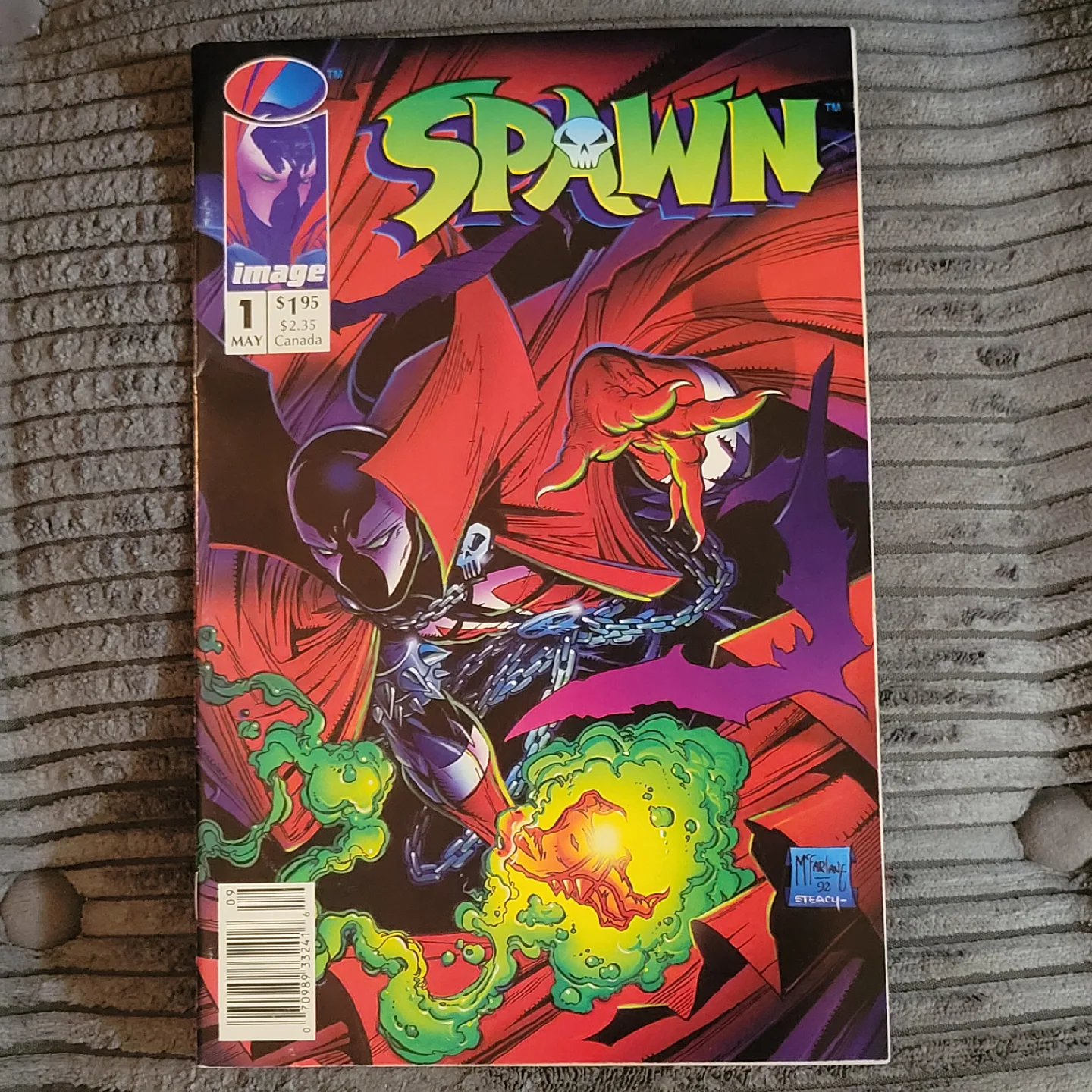 Spawn #1 Comic Book - Image Comics thumbnail