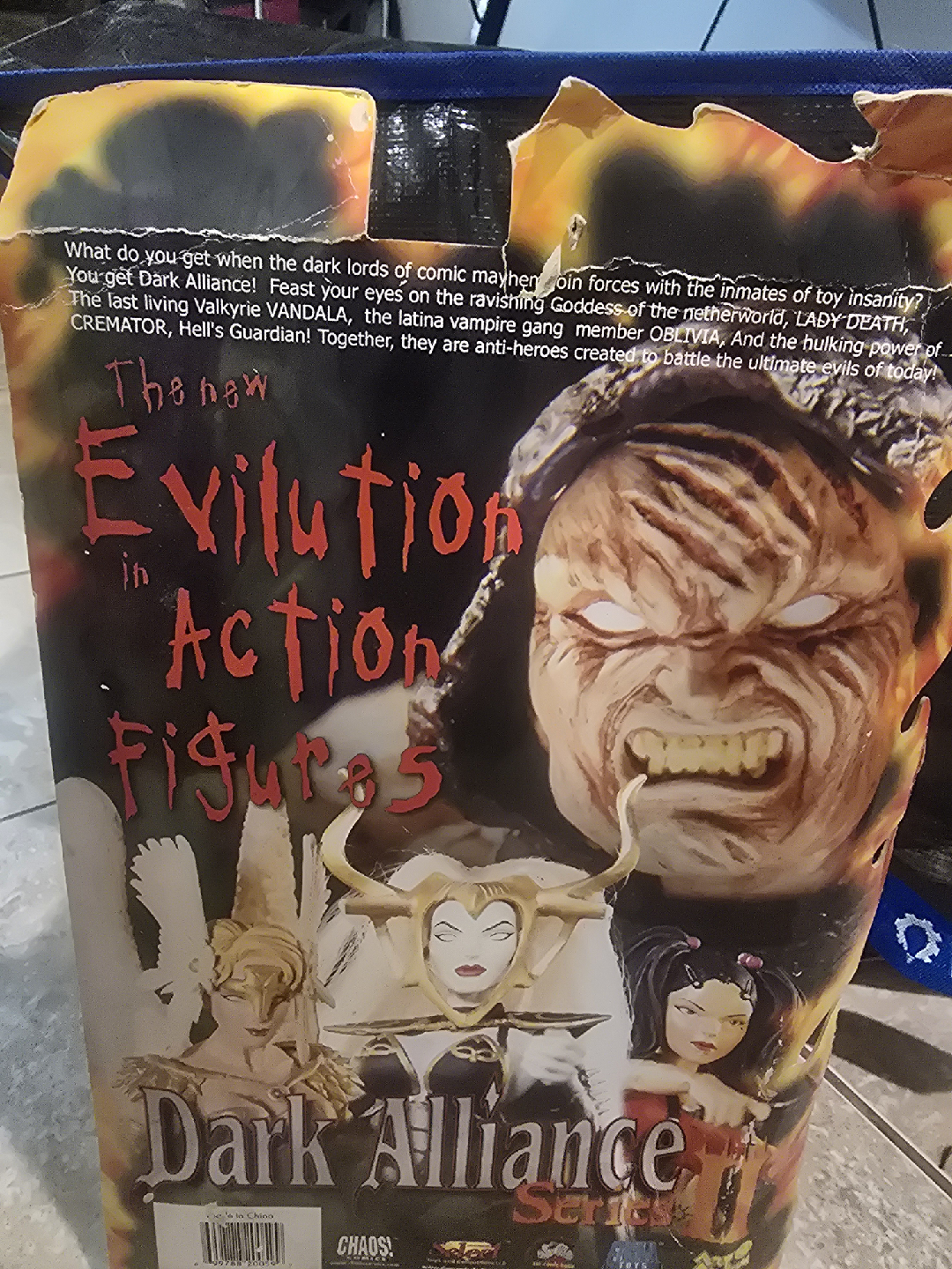 Dark Alliance Series II Cremator Action Figure - photo 2