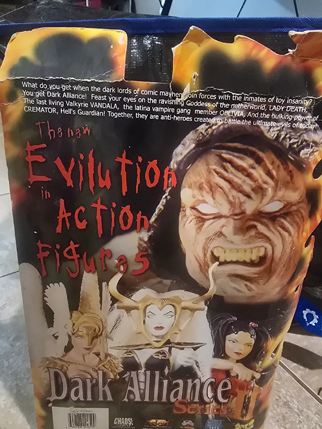 Dark Alliance Series II Cremator Action Figure image indicator(2)