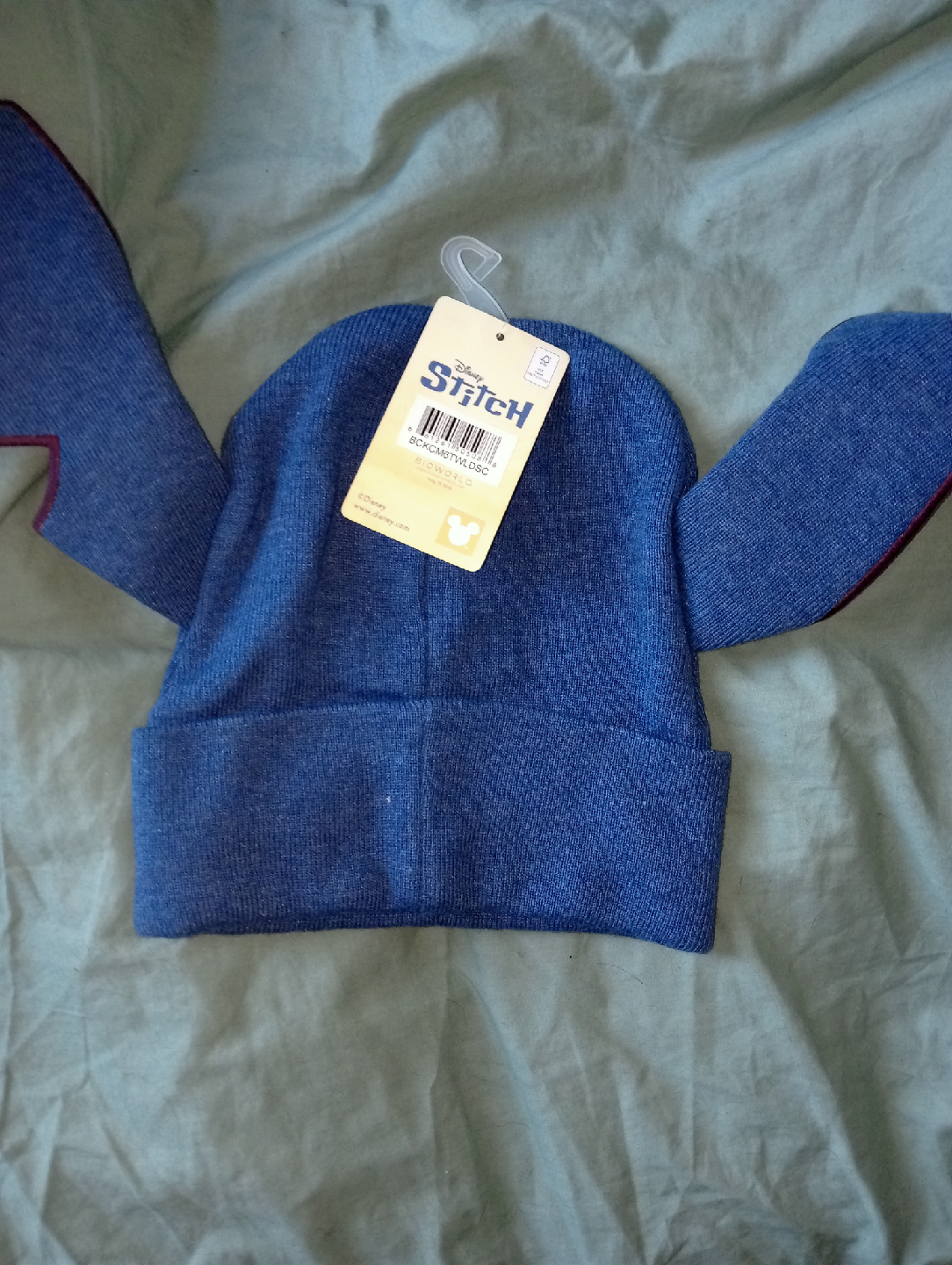 Disney Stitch Beanie Hat - 🥕New with Tags! - photo 2