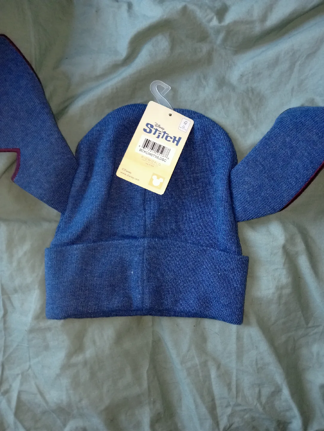 Disney Stitch Beanie Hat - 🥕New with Tags! image indicator(2)