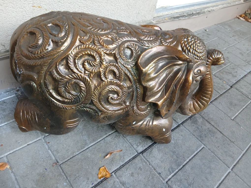 Elephant Statue - Bronze Colour thumbnail