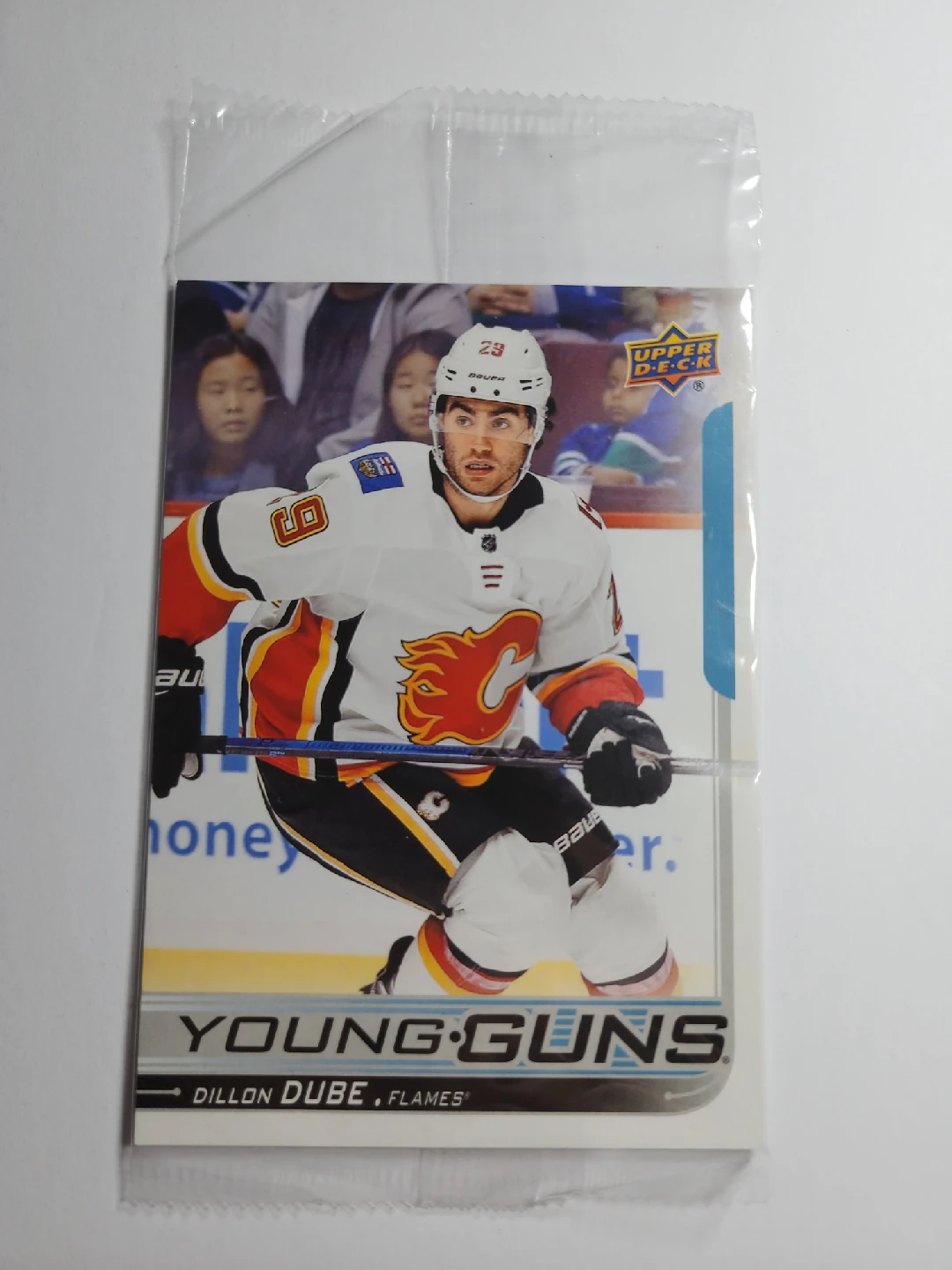 Dillon Dube Young Guns Hockey Card