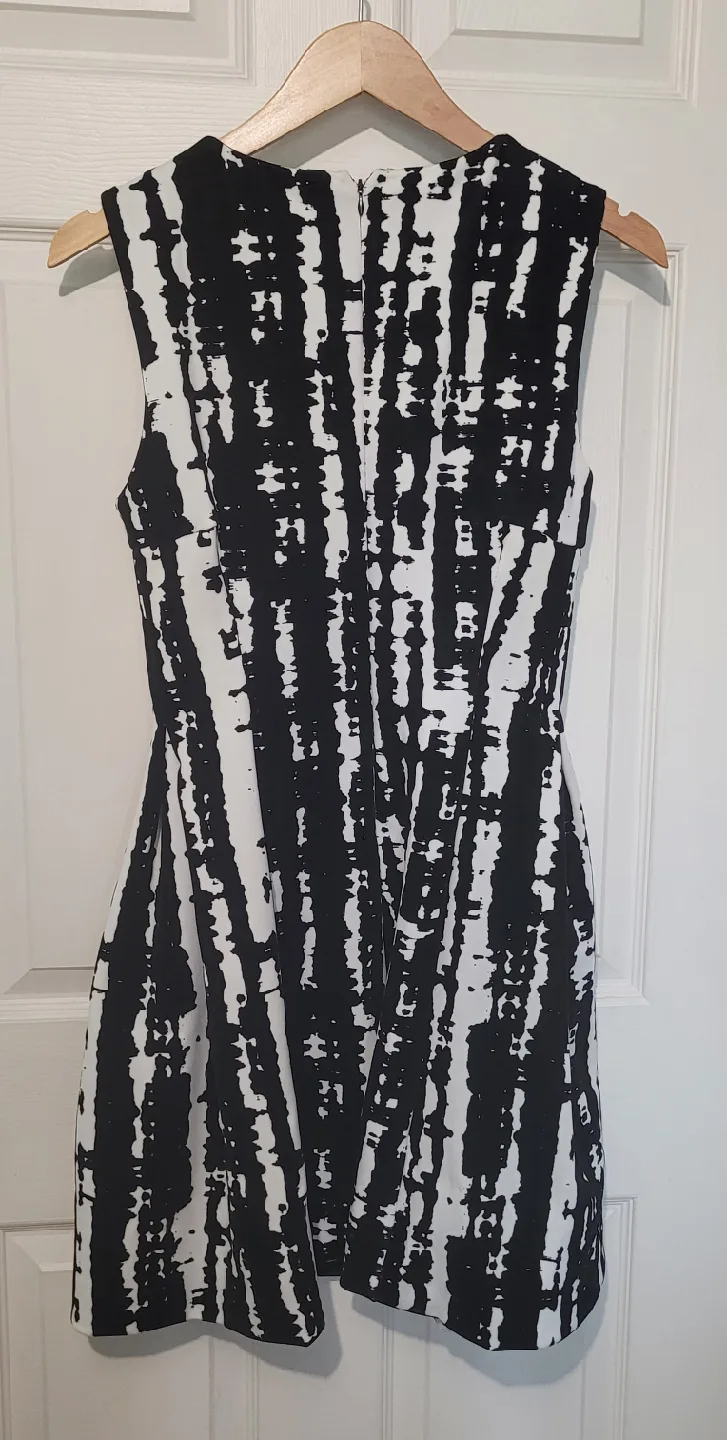 Calvin Klein Black & White Dress - Size 6 image indicator(3)