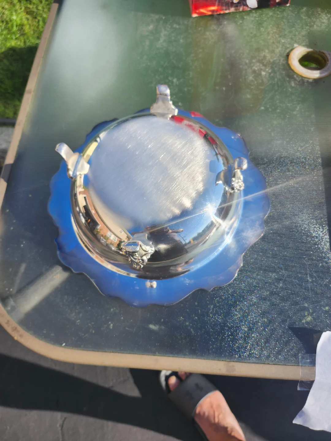 Silver Plated Serving Dish image indicator(2)