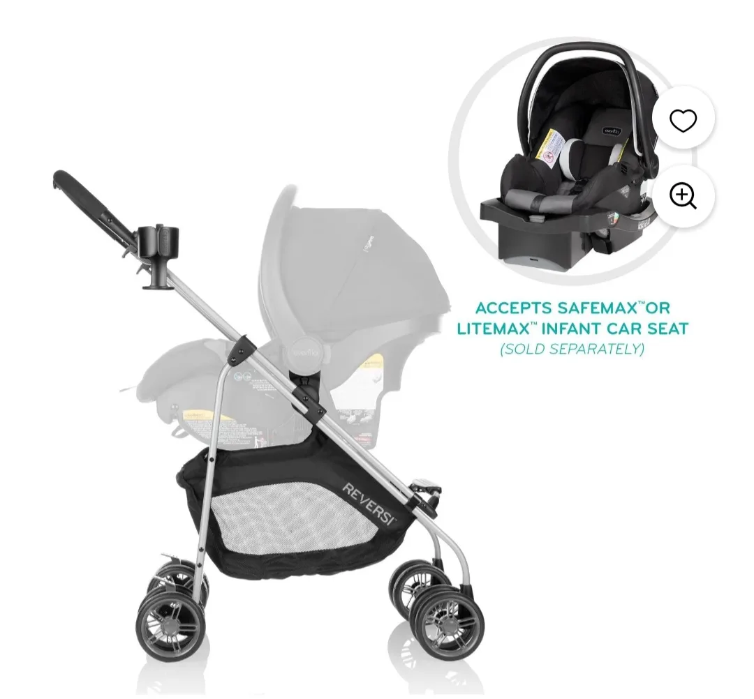 Evenflo Reversi Stroller - Black image indicator(2)