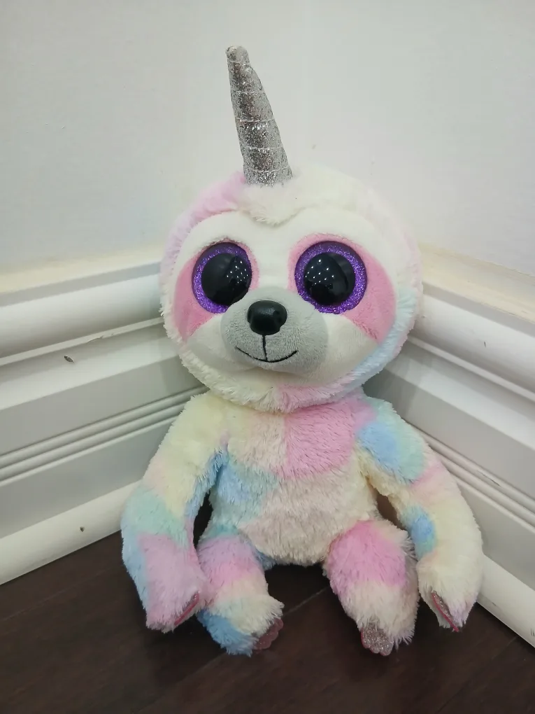 Ty Beanie Boo Sloth Unicorn Plush Toy image indicator(2)