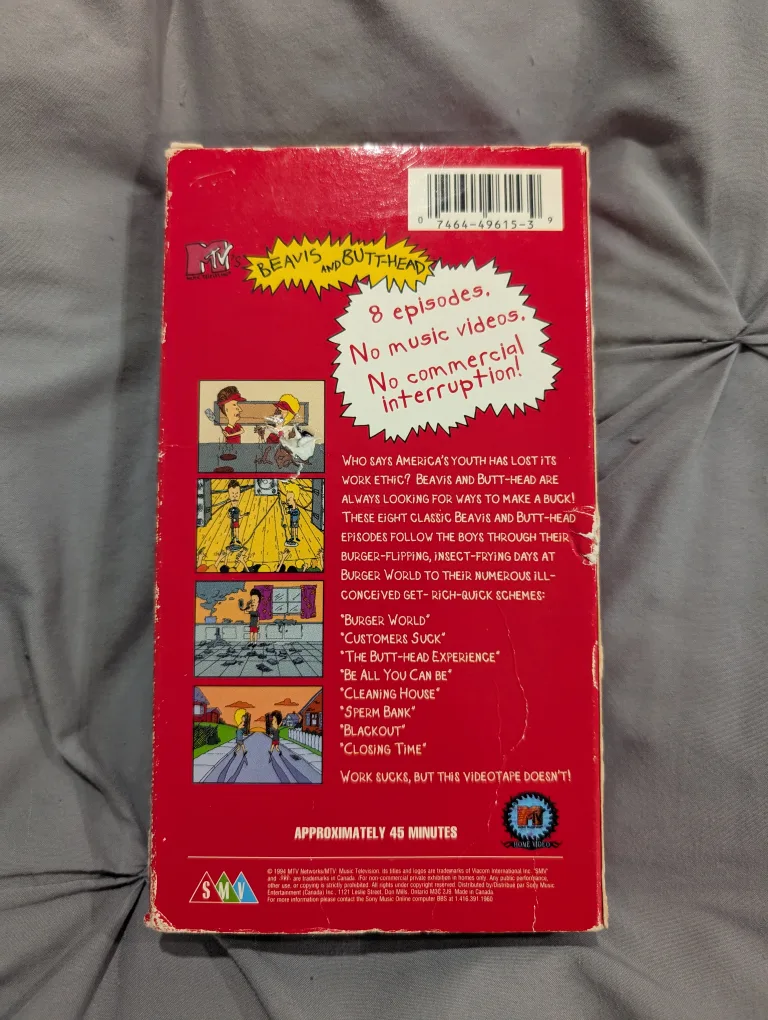 Beavis and Butt-Head VHS Tapes - 3 pack image indicator(7)