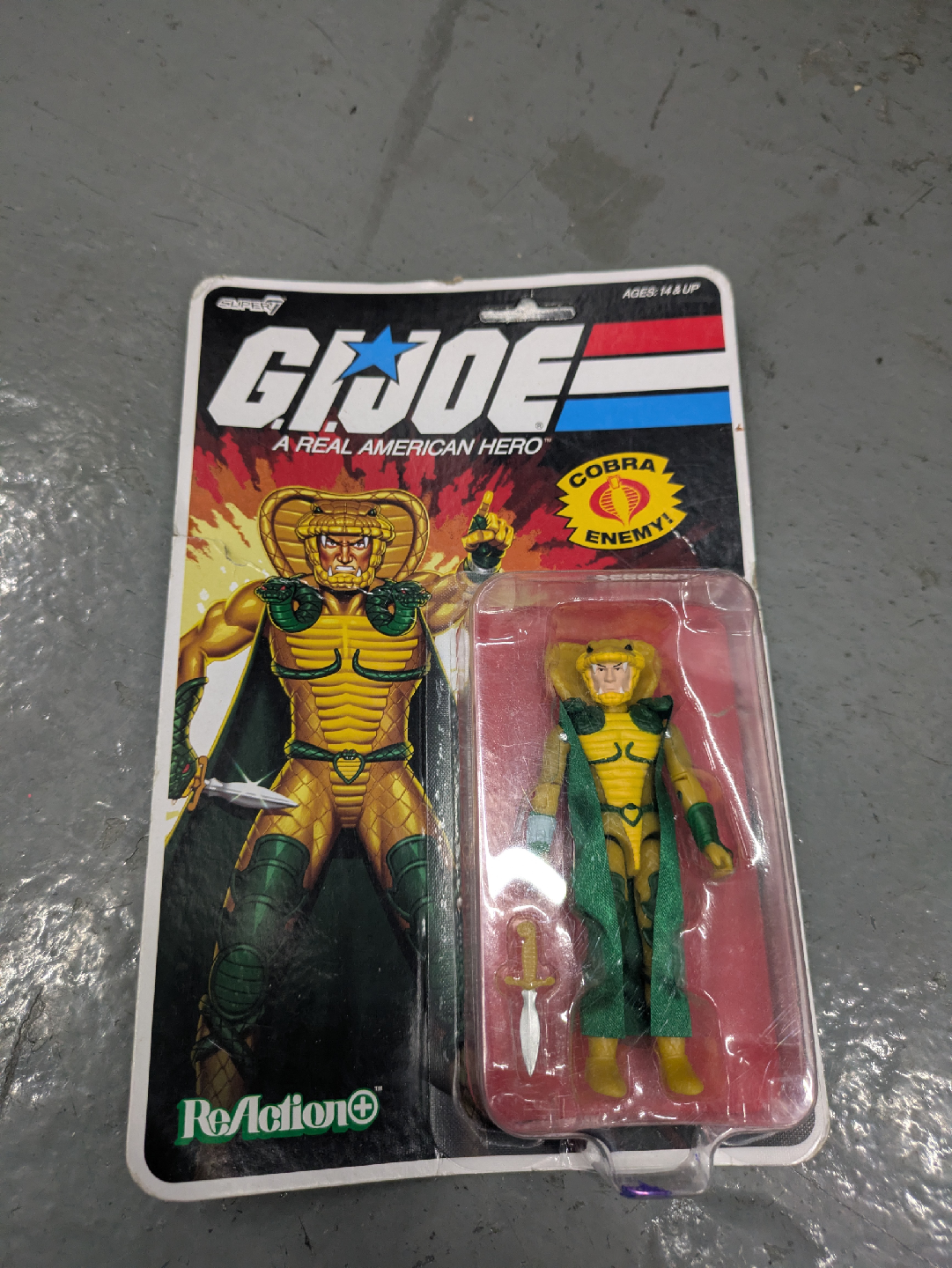 G.I. Joe Cobra Emperor ReAction Figure