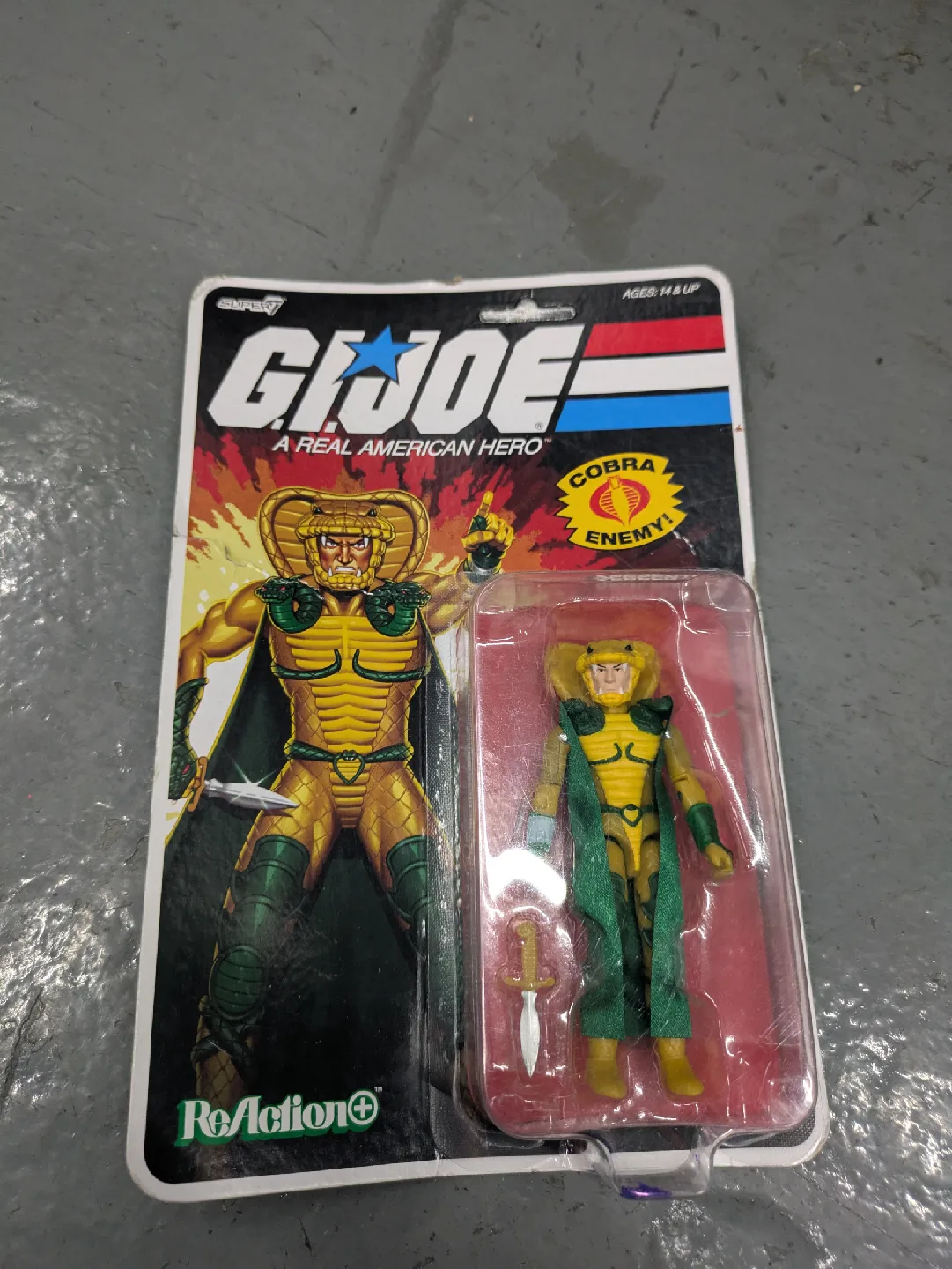 G.I. Joe Cobra Emperor ReAction Figure thumbnail