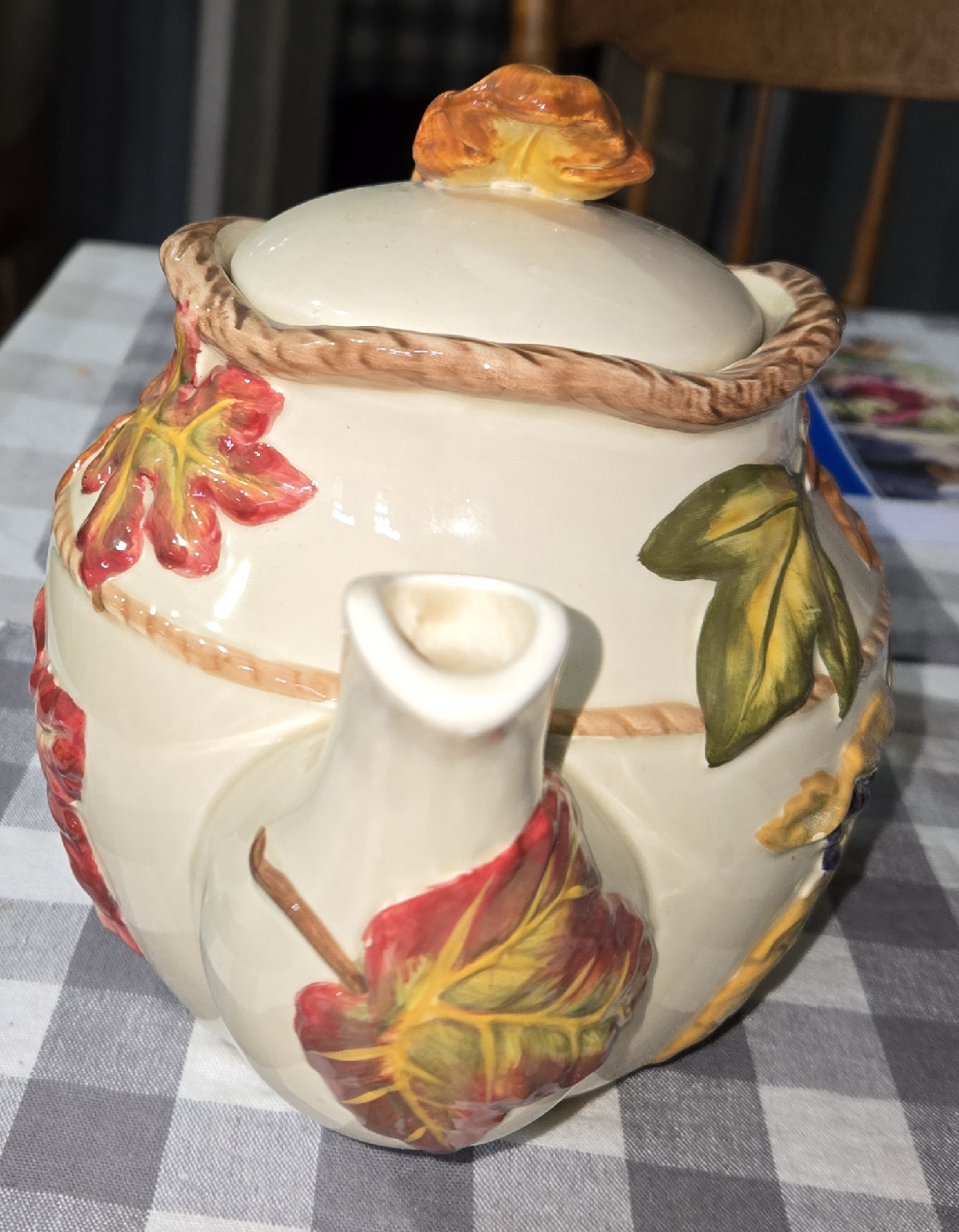 Fall Leaves Teapot - photo 4