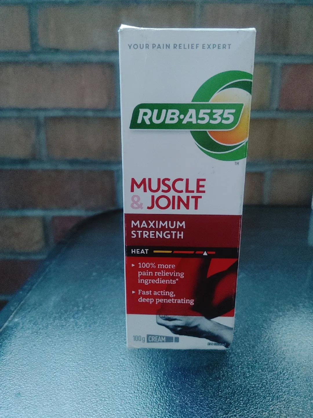 RUB-A535 Muscle & Joint Cream - 100g