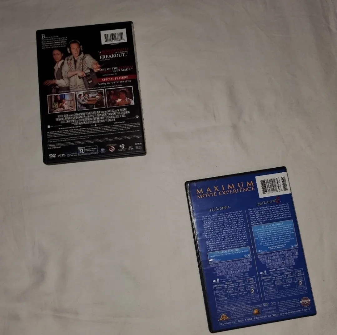 Bundle Of Two Horror Genre DVD image indicator(8)