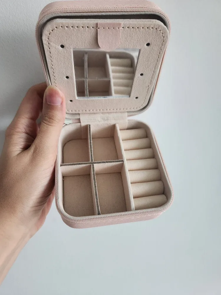 New Pink Travel Jewelry Case image indicator(3)