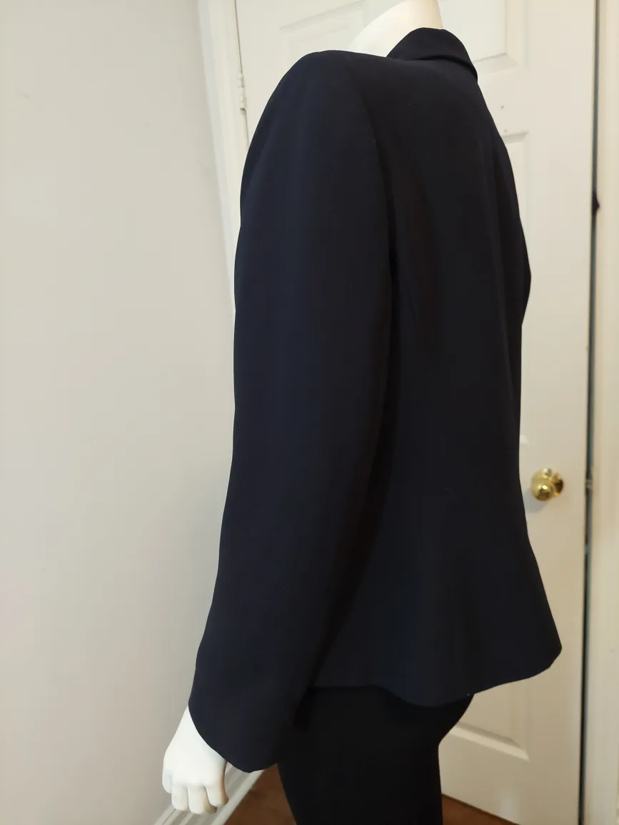 Collections for Le Suit - Size 12P Navy Blue Blazer image indicator(2)
