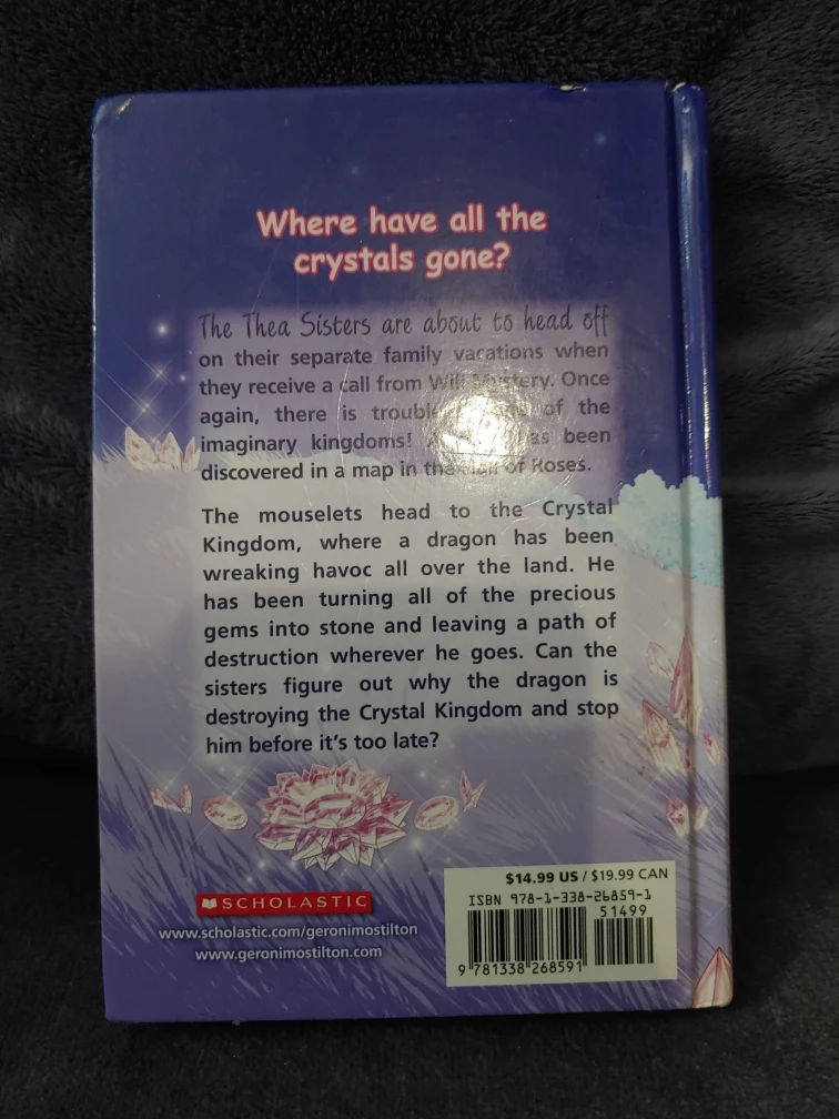 Thea Stilton: The Secret of the Crystal Fairies Hardcover Book - photo 2