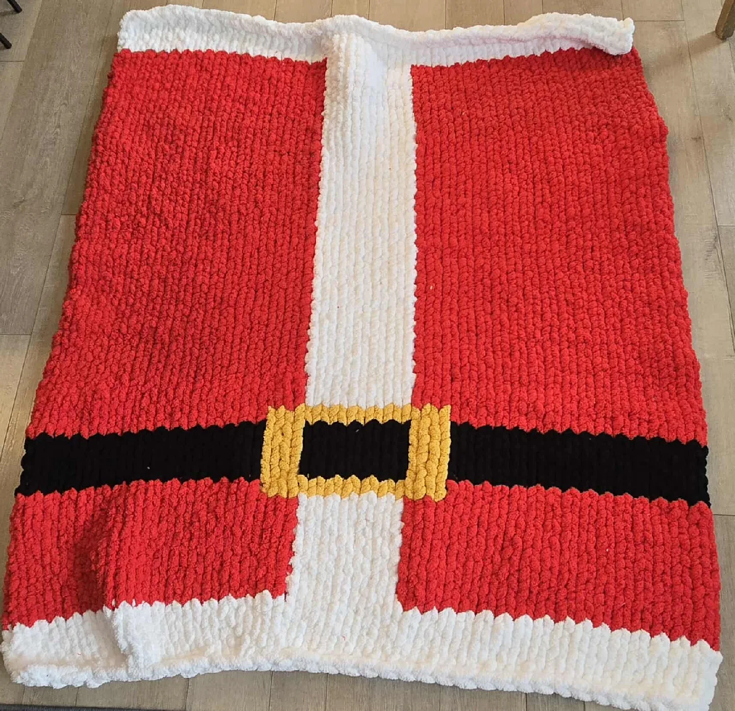 Handmade Santa Claus Blanket