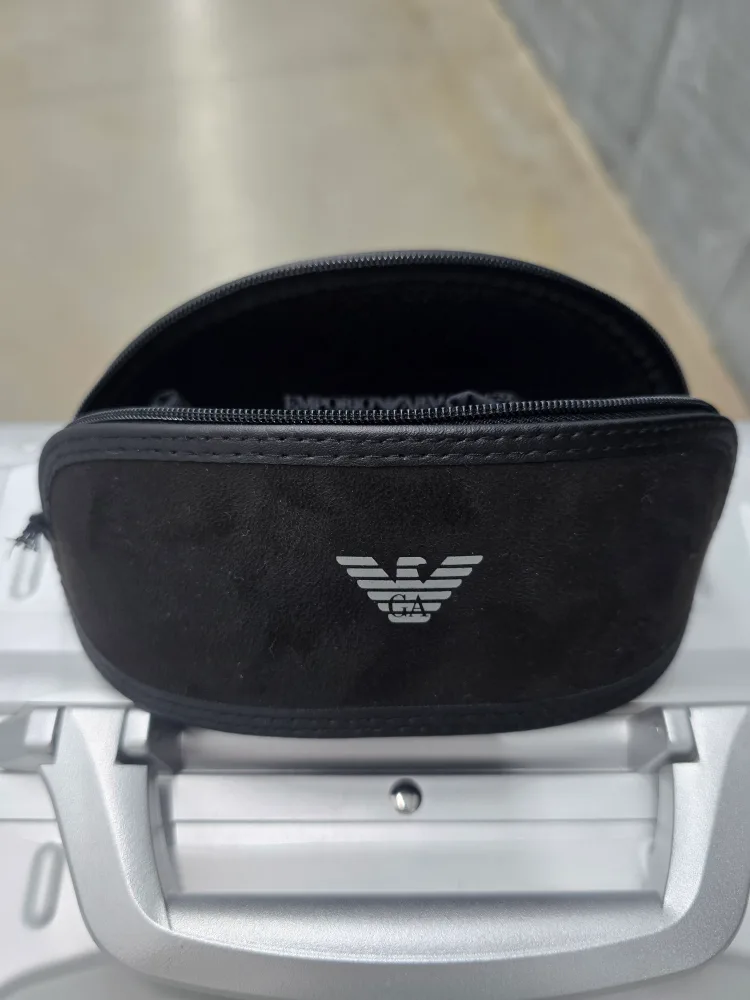 Emporio Armani Purple Sunglasses with Case image indicator(2)