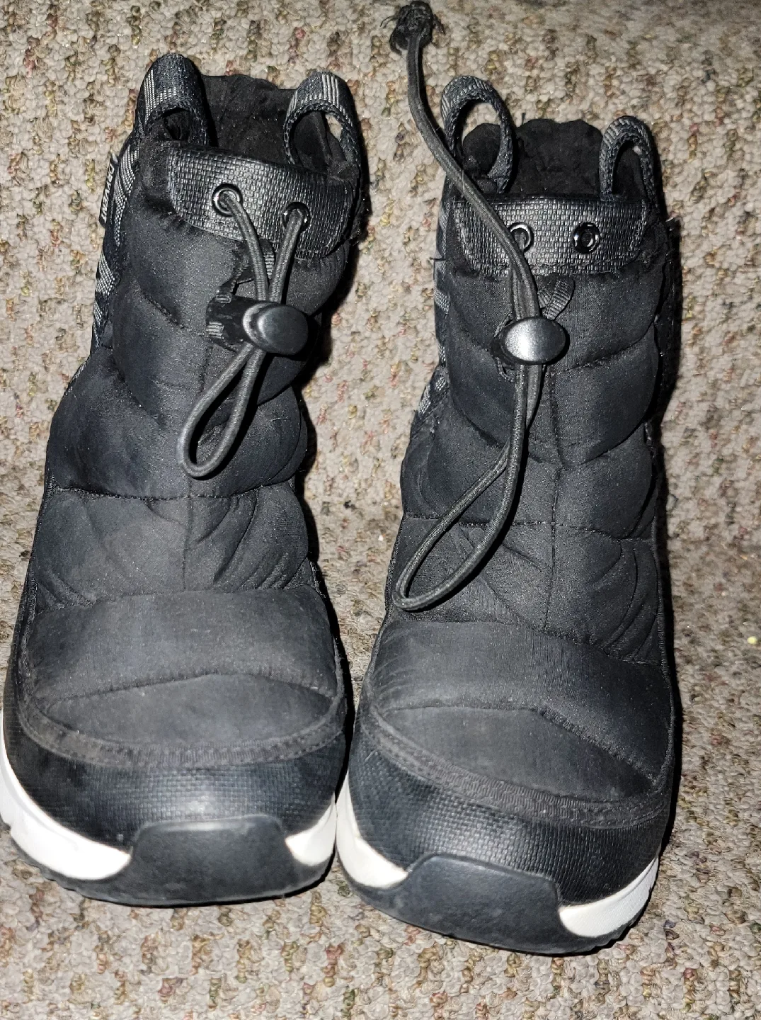 The North Face Black Winter Boots size 4 thumbnail