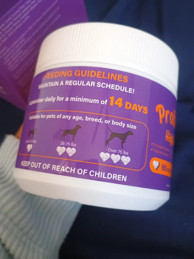 Probiotic HapWag 90 Chewable Tablets for Dogs image indicator(3)