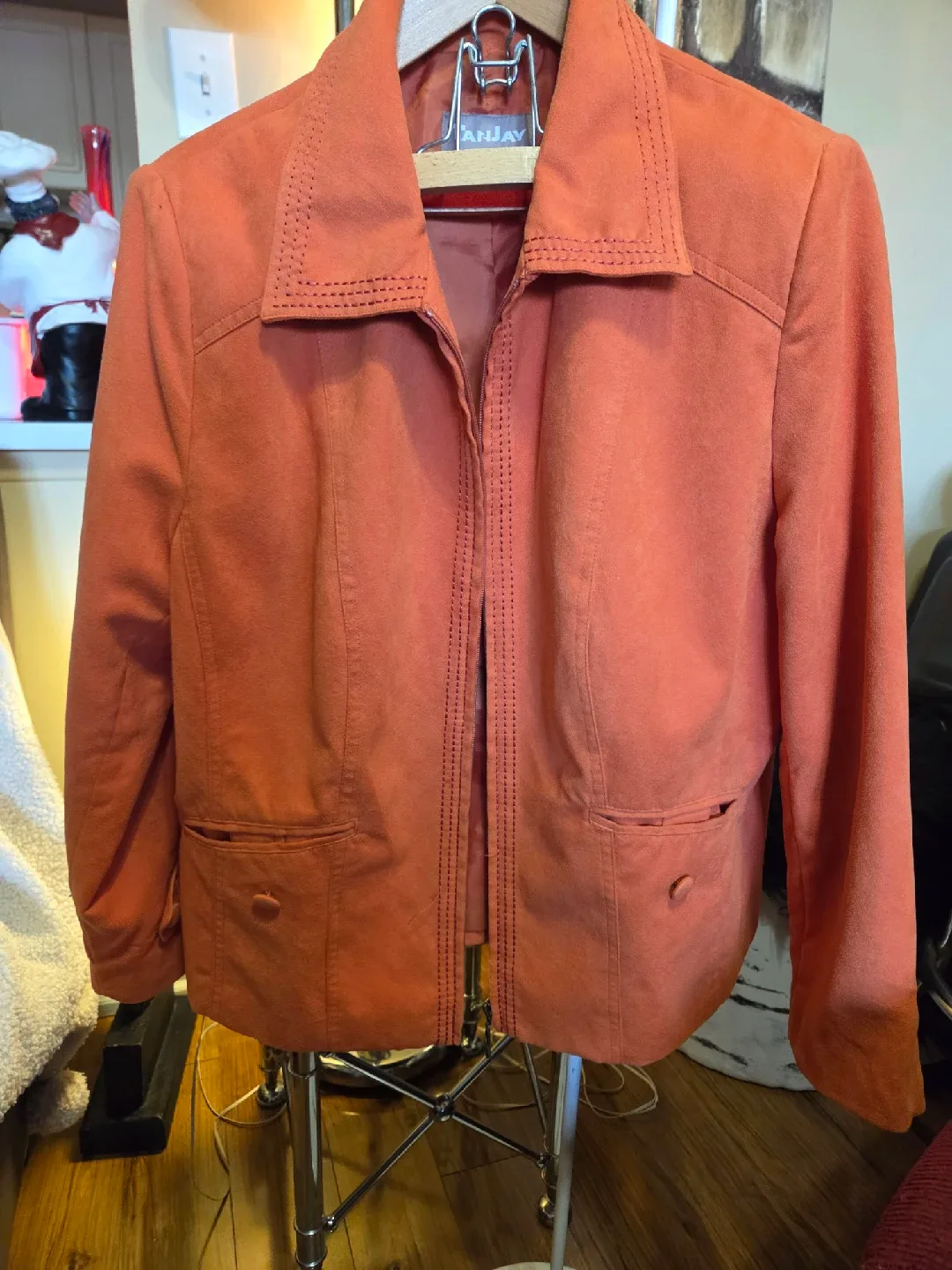 Sanjay Faux Suede Jacket thumbnail