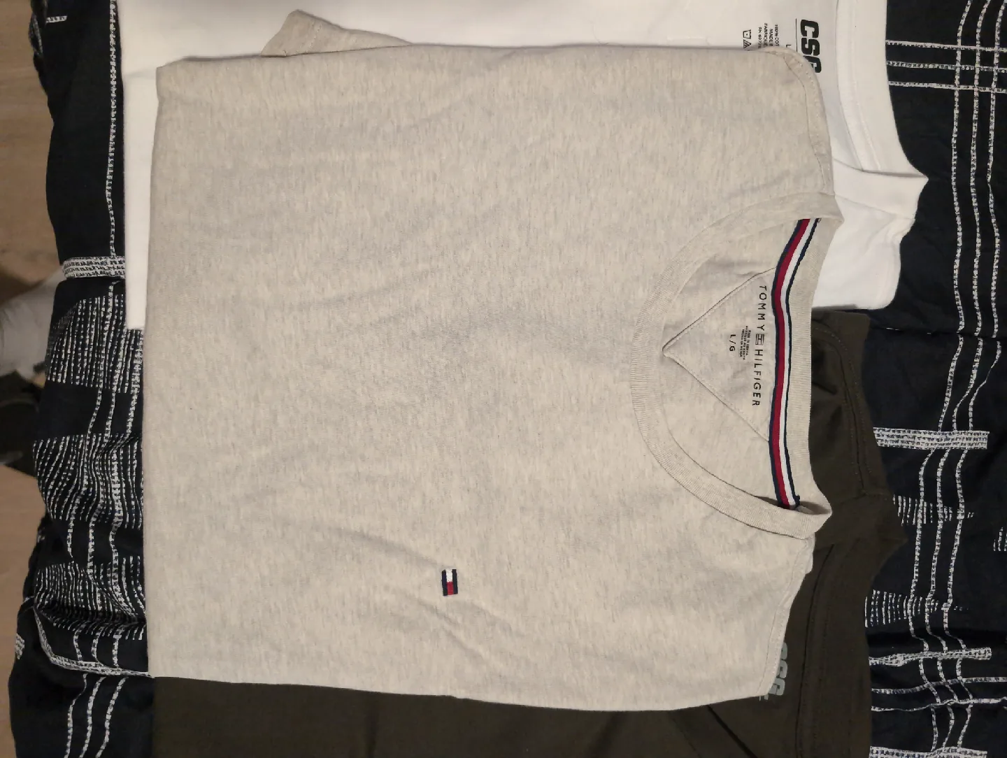 CSG & Tommy Hilfiger V-Neck T-Shirts - Large image indicator(3)