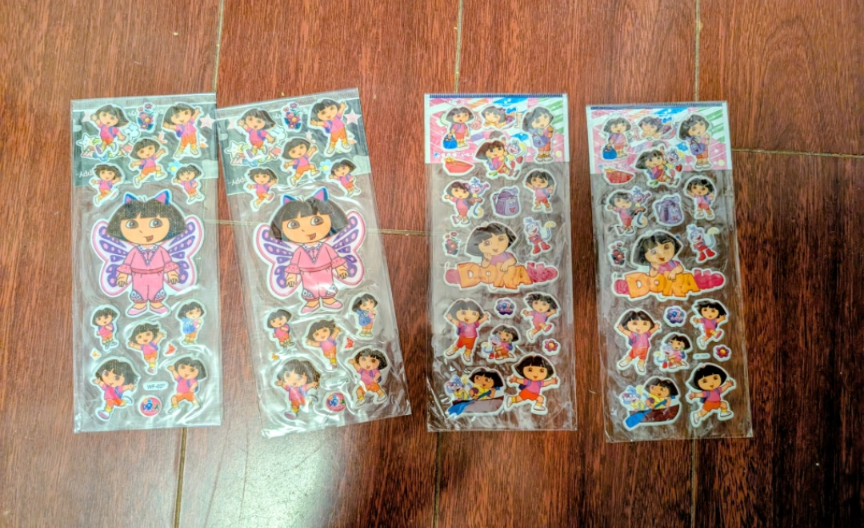 Assorted Stickers - Disney, Dora, Strawberry Shortcake & More! - photo 4