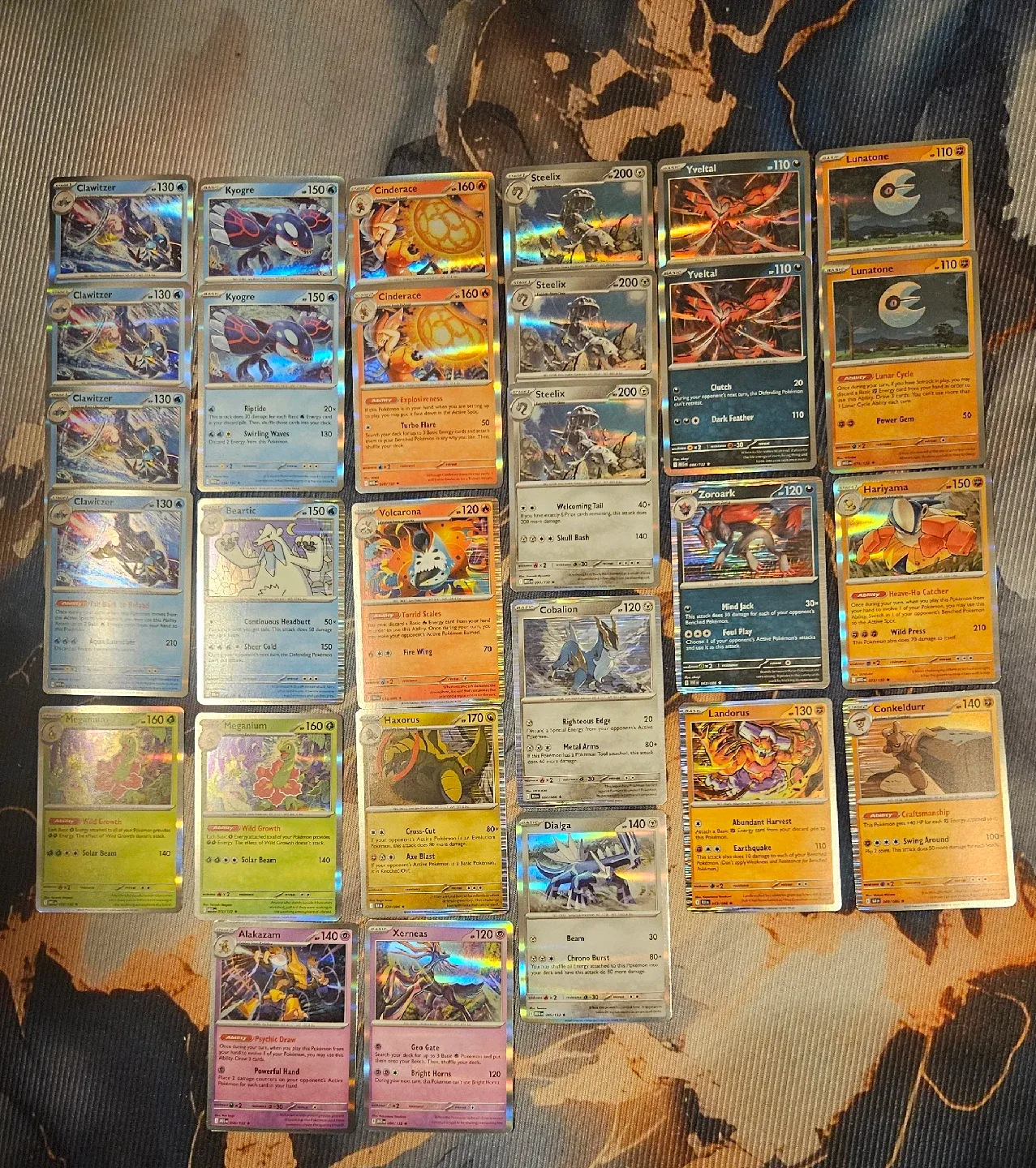 Pokémon Trading Cards holo and reverse holo image indicator(2)