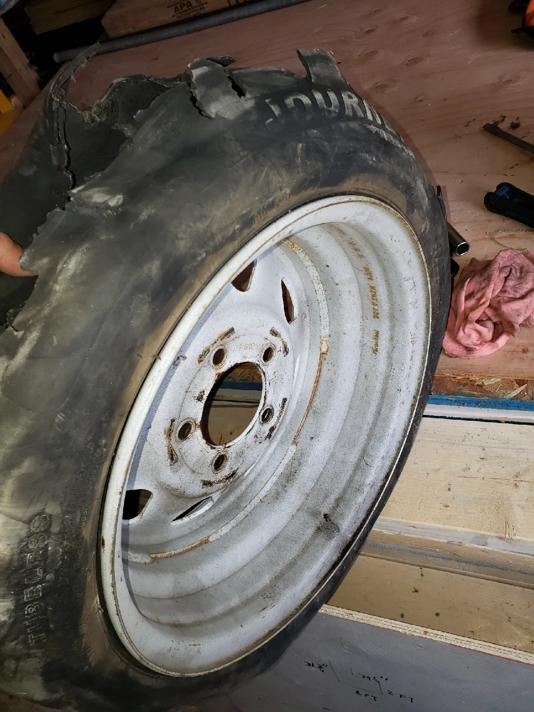 trailer rim  14inch - photo 2