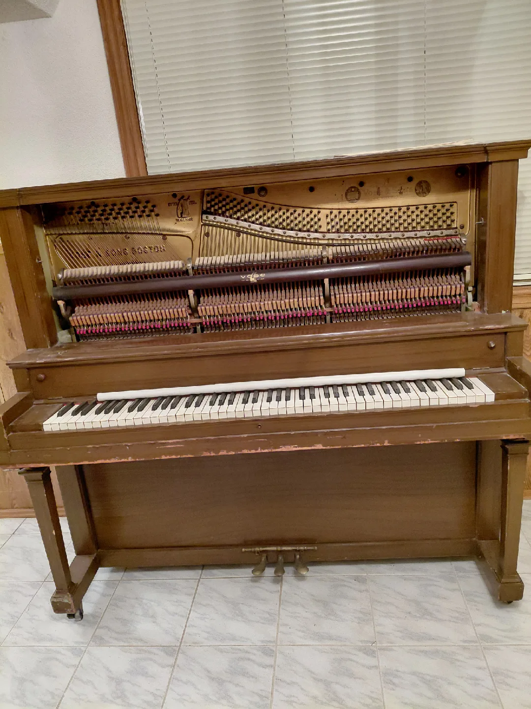 Antique Vose & Sons Boston Piano thumbnail