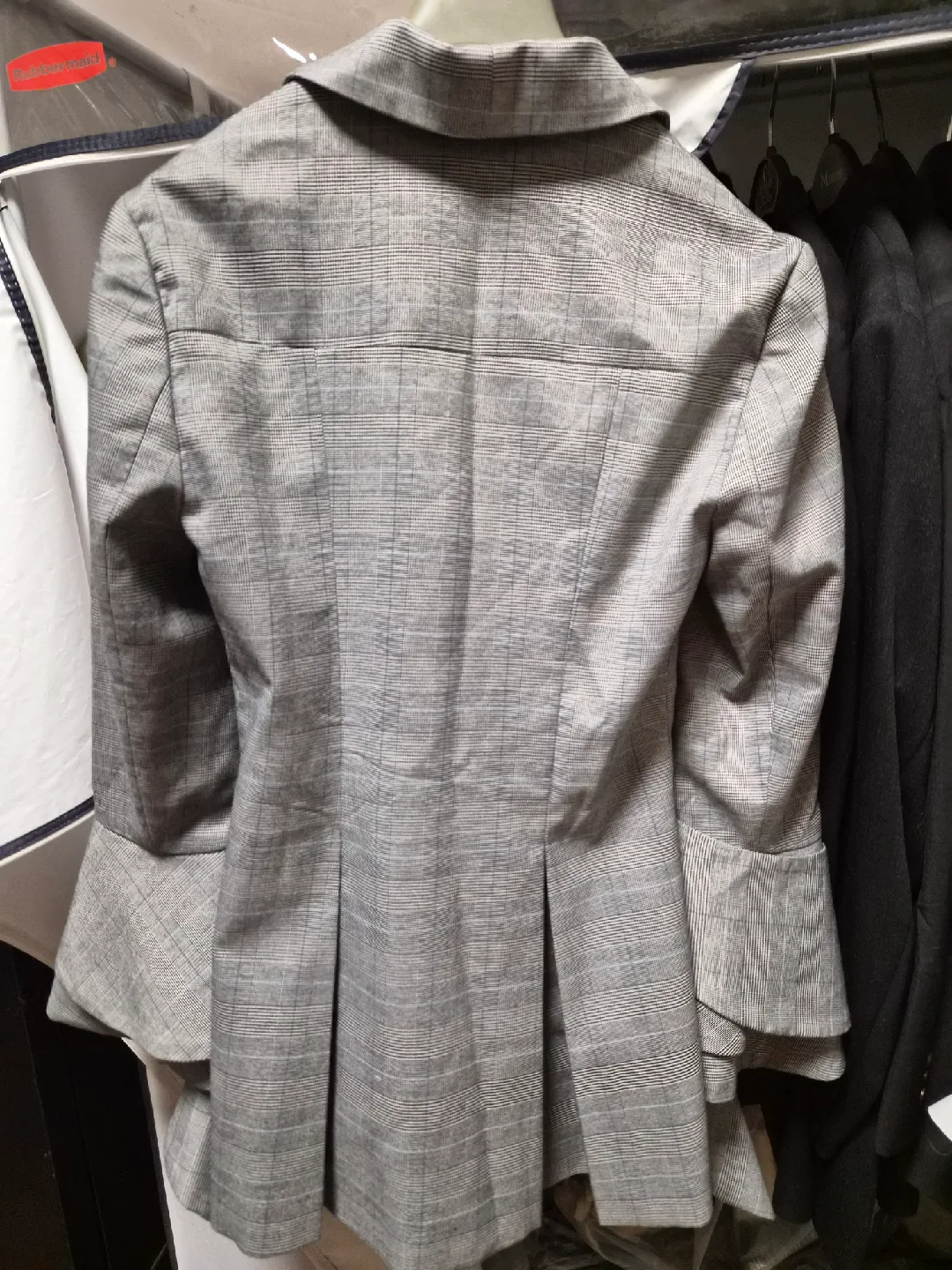 DoubleNby XY Plaid Blazer image indicator(2)