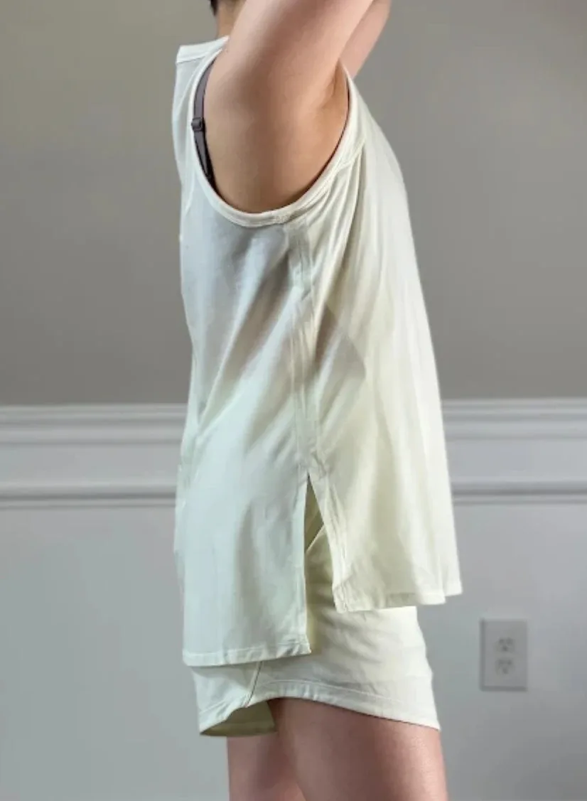 Lululemon Ivory Romper With pockets image indicator(10)