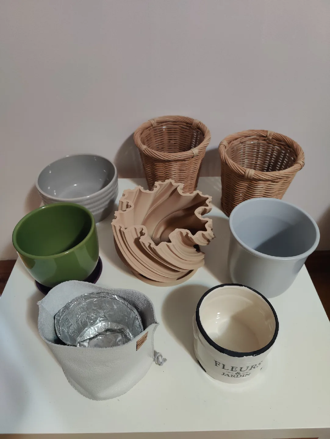 Assorted Decorative Flower Pots thumbnail