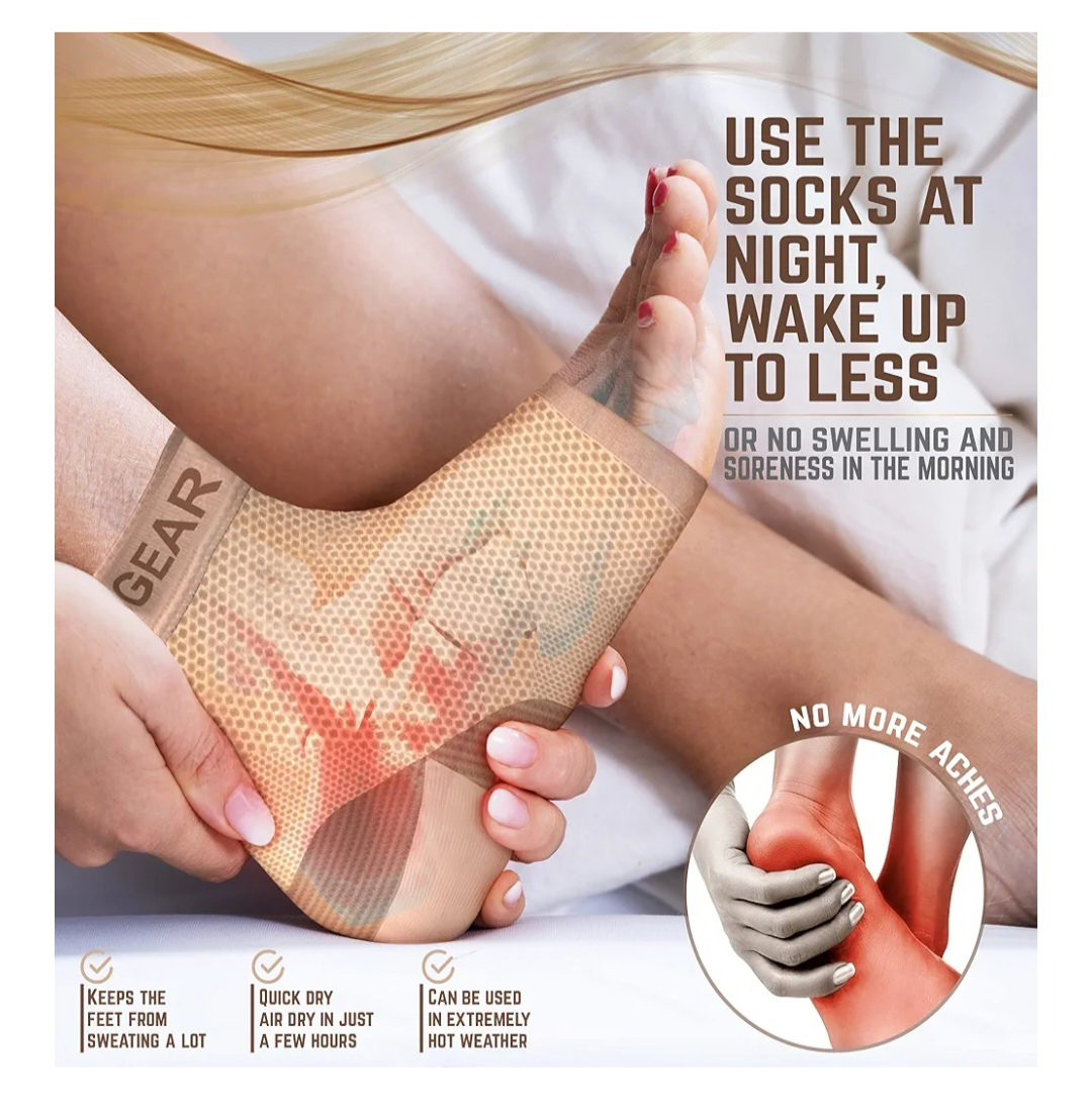 S/M Physix Gear Sport Plantar Fasciitis Compression Slee - photo 3