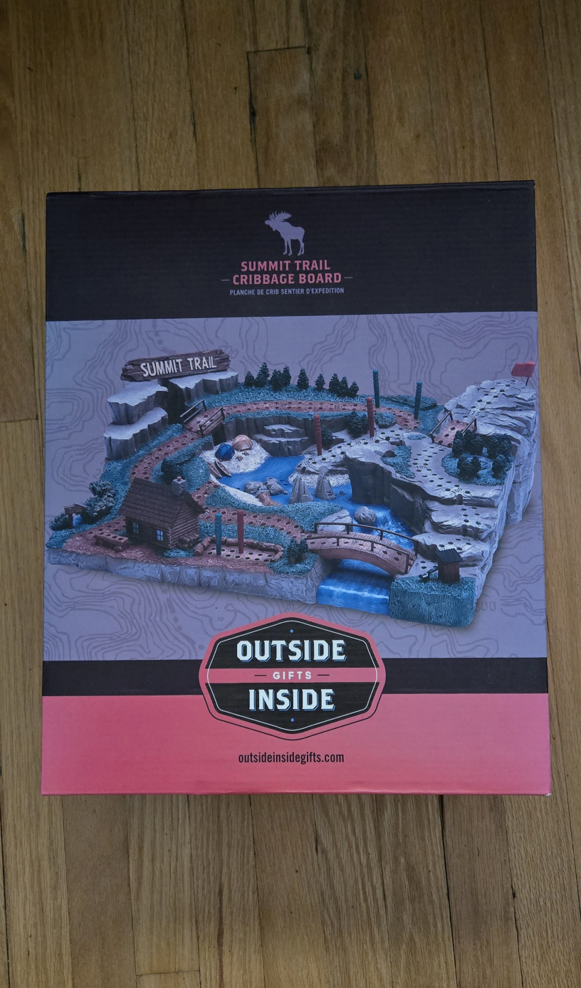 Summit Trail Cribbage Board