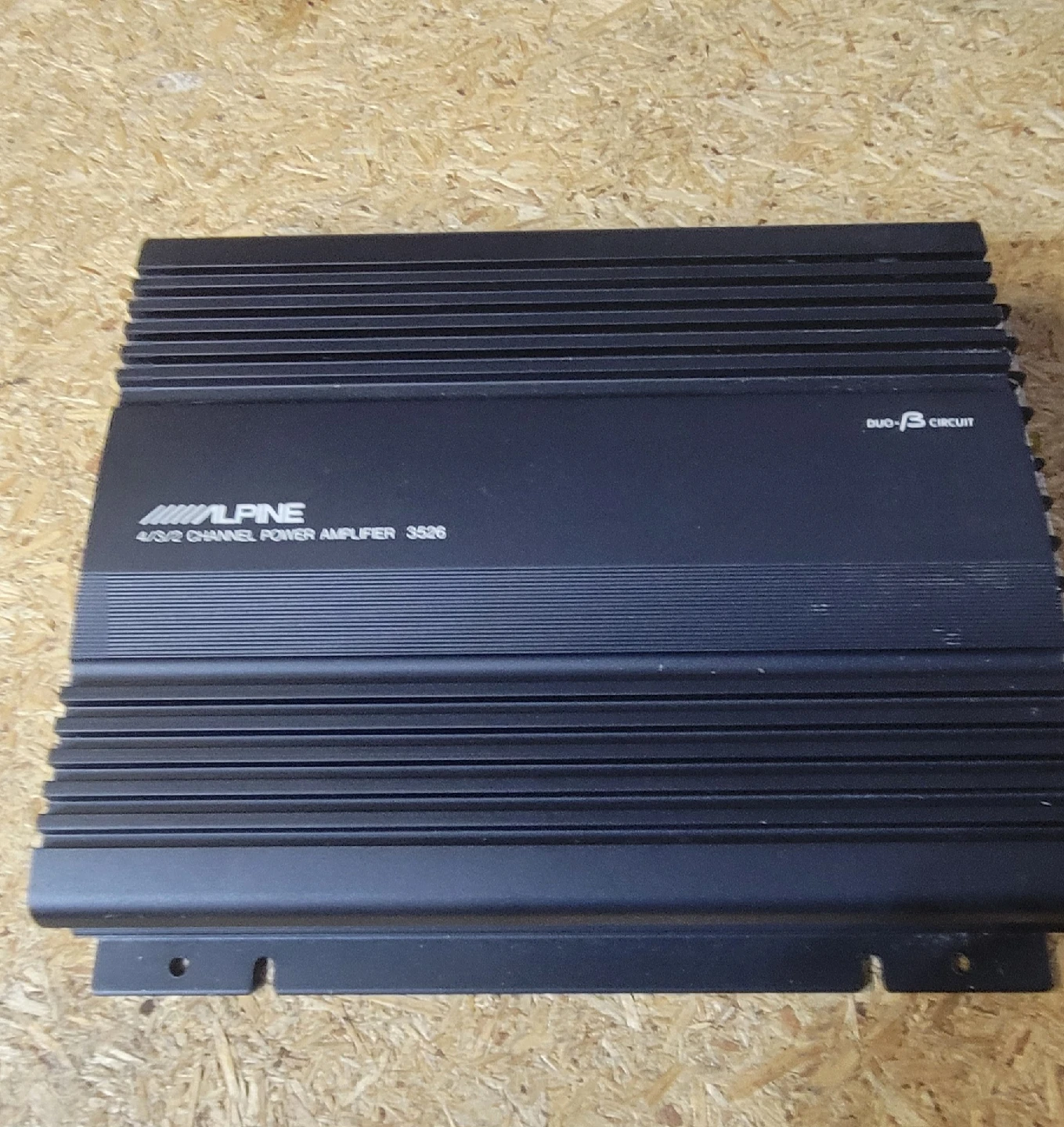 Alpine 4/3/2 Channel Power Amplifier 3526