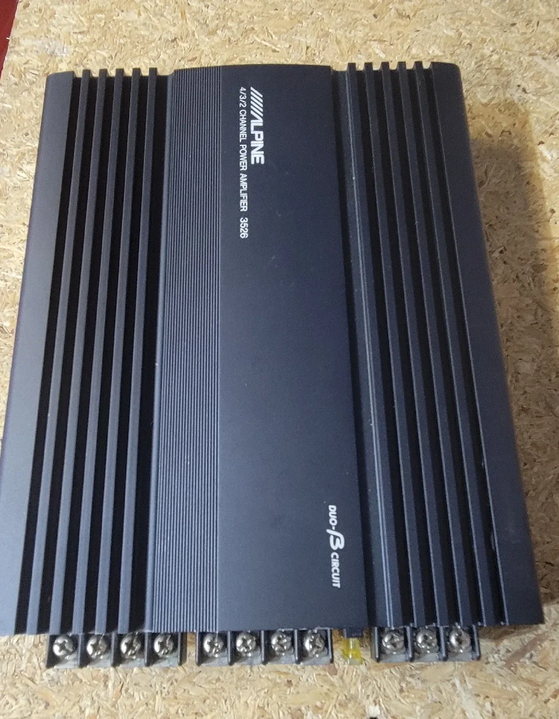 Alpine 4/3/2 Channel Power Amplifier 3526 image indicator(3)