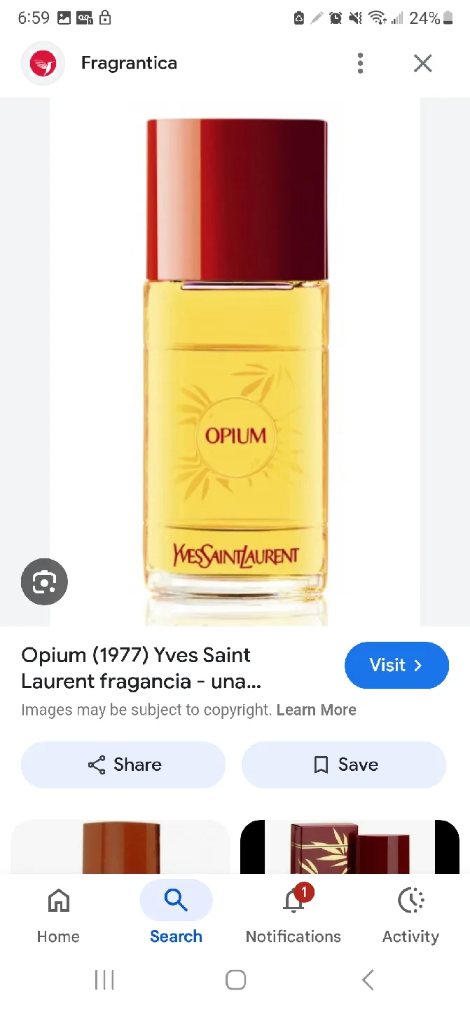Yves Saint Laurent Opium Eau de Toilette 15ml image indicator(3)
