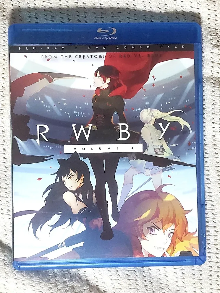 RWBY Volumes 1 - 4 DVD and Blu-Rays image indicator(6)