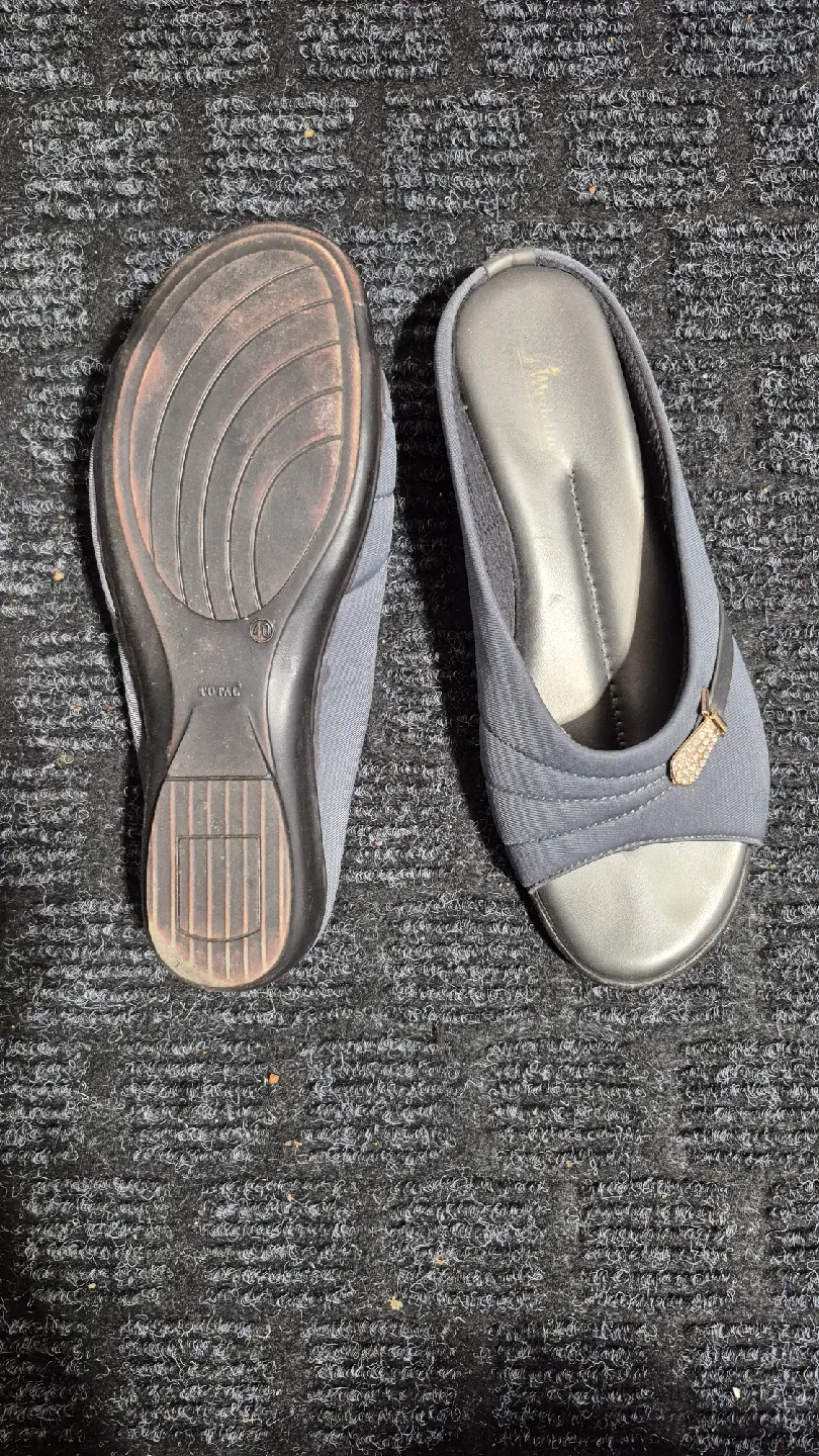 Manolita Grey Slides Size 40 image indicator(4)