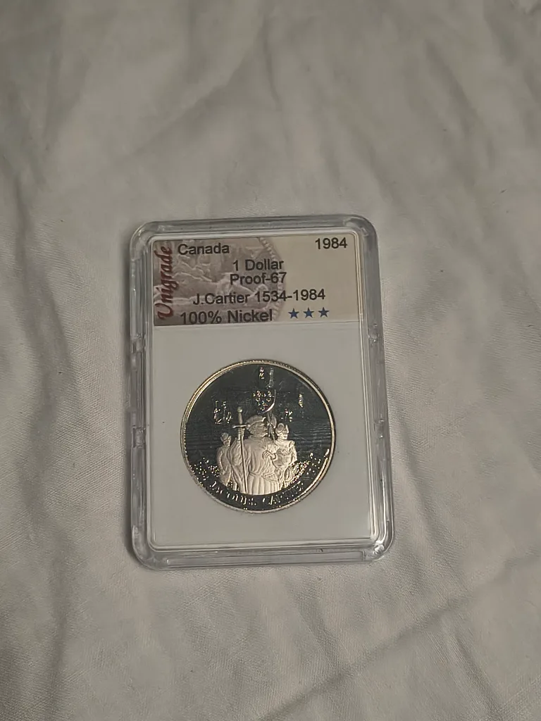 1984 Canada Dollar Proof-67 100% Nickel thumbnail
