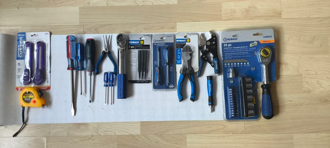 Kobalt Tools Bundle: Variety of Hand Tools