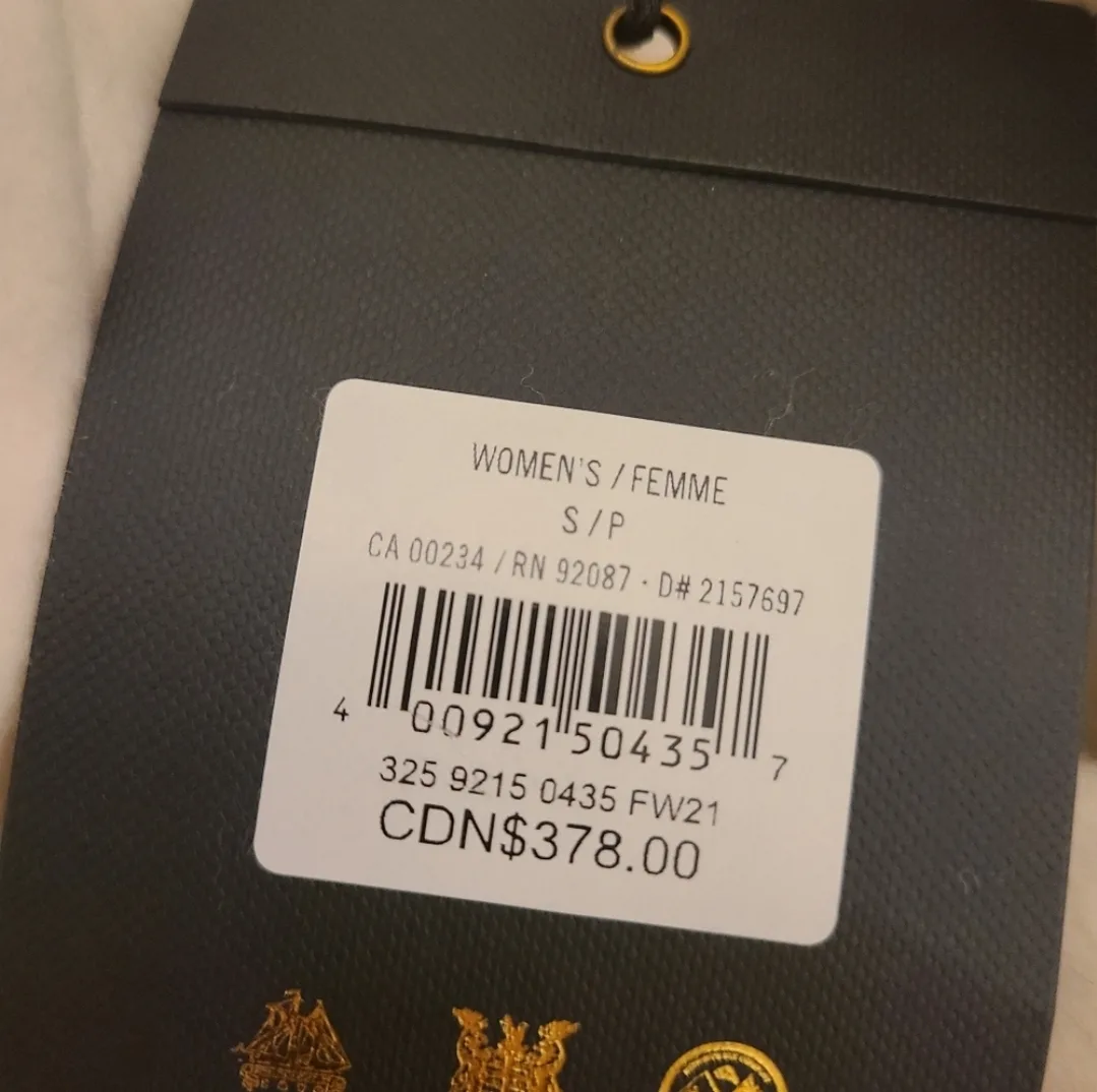 Hudson's Bay Wool Blend Jacket Womens Size Small image indicator(7)