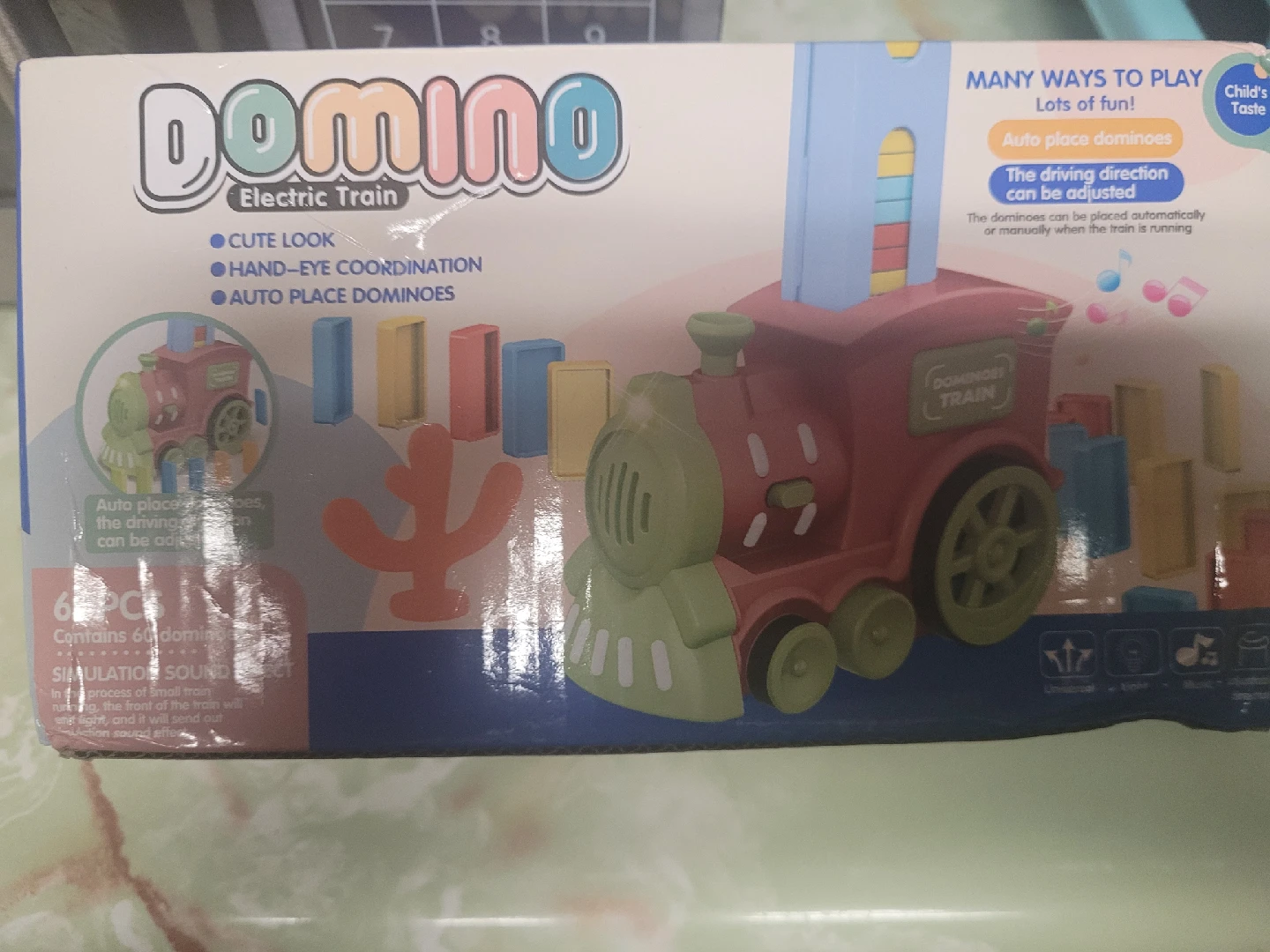 Domino Electric Train - Fun for Kids! - photo 2